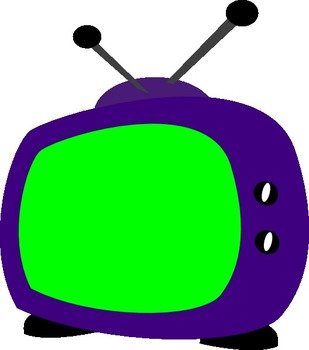 Television Set At Clkercom Vector Online Royalty