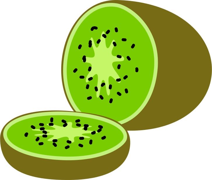 Kiwi By Deluge A Cartoon Style Fruit clipart