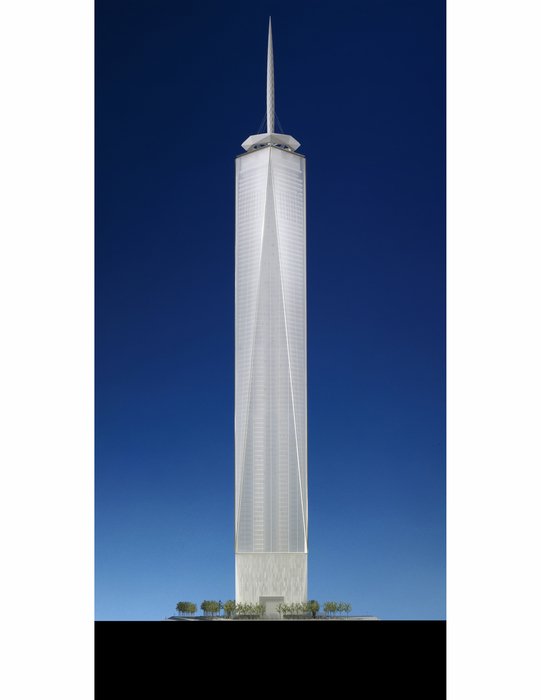 drawn skyscraper as a symbol of New York