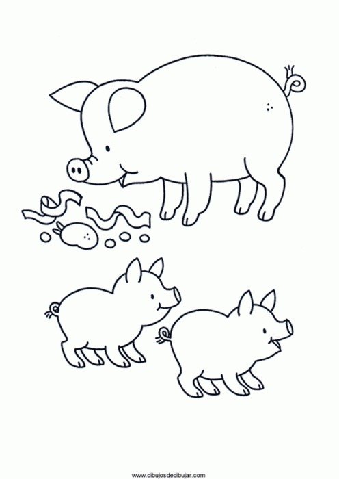 Fat Pig Coloring Cake Ideas And Designs