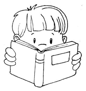 Cute Of Kids Reading Color Free