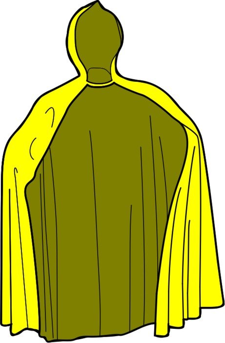 Free Yellow Raincoat