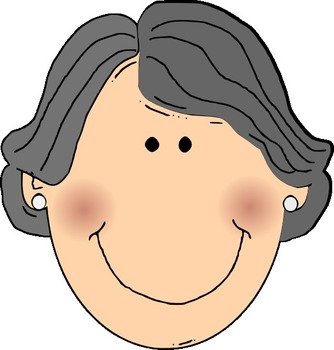 Happy Grandma At Clkercom Vector Online Royalty