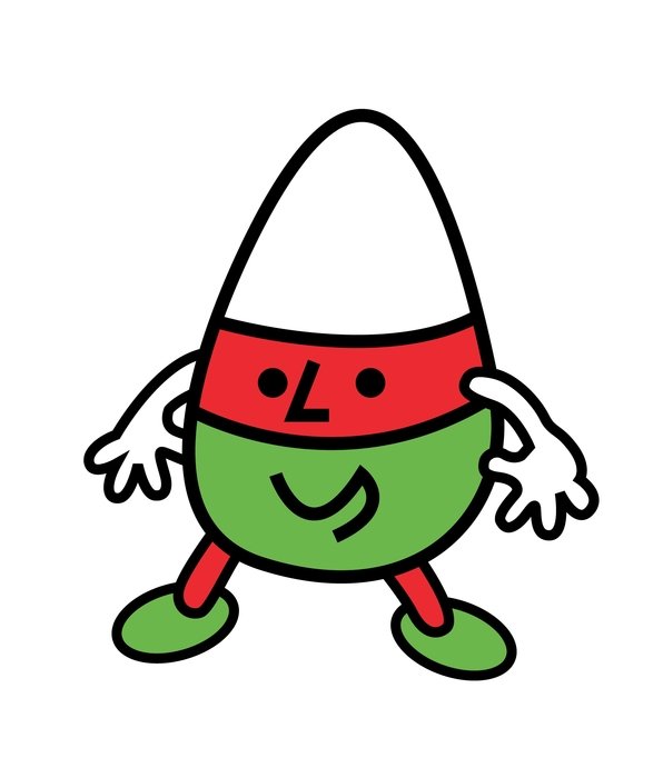 flag egg drawing