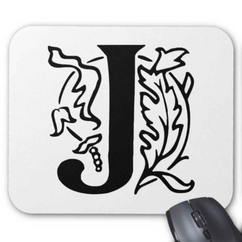 Letters Fancy Letter P L E J