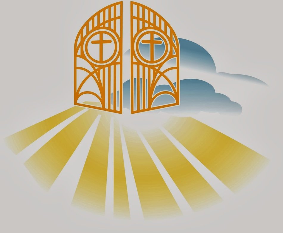 clipart of the pearly gates