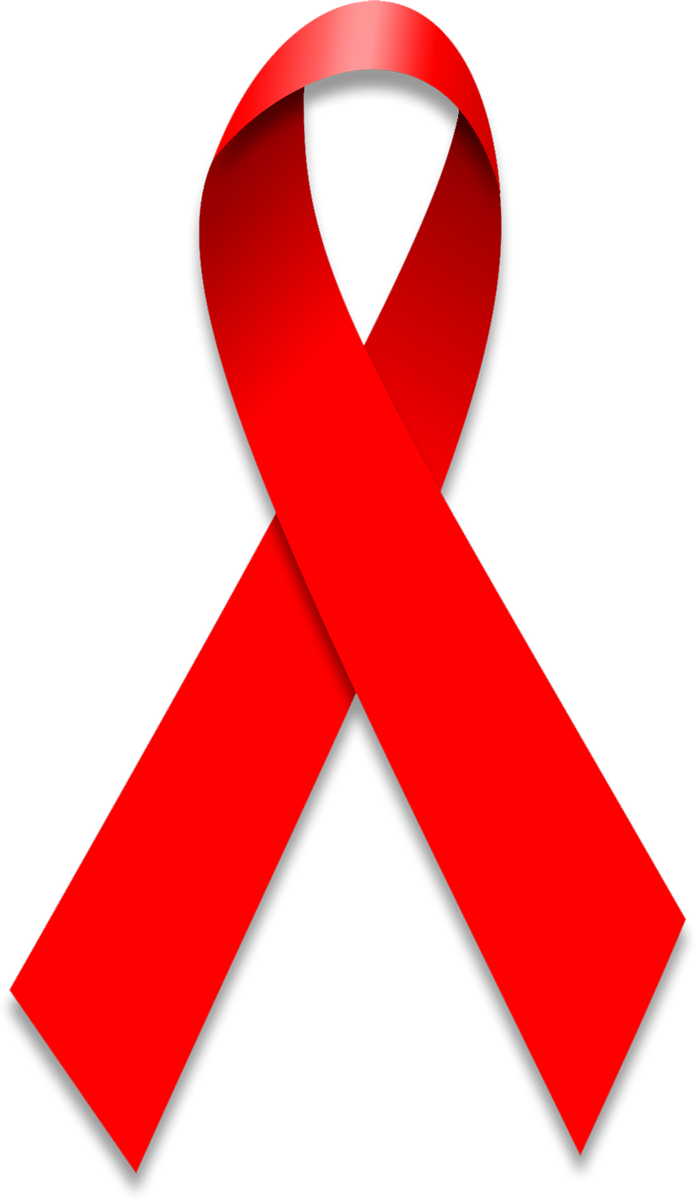 Red ribbon drawing free image download