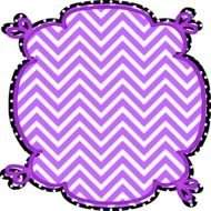 Purple Chevron Background drawing