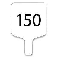 bidding paddle