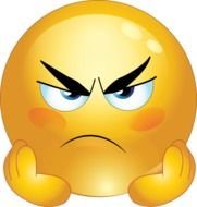 Best Angry Smileys In Yellow Smiley Symbol