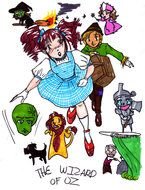 The Wizard Of Oz drawing
