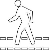 Pedestrian Walkway drawing