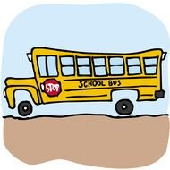 Cute School Bus drawing