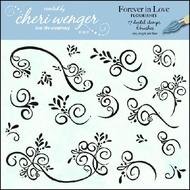 My Grafico Forever In Love Flourishes