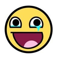 clipart of the happy and crying smiley
