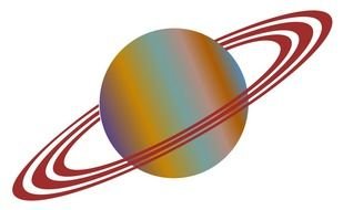 Planet Clip Art drawing