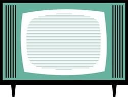 Old Fashioned Tv Set By Rones Tvset