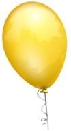 Balloon gold drawing