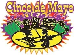 Cinco De Mayo as the inscription in the picture