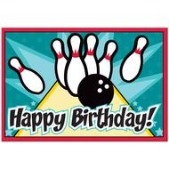 Bowling Party Sign Free Shipping Offer 50 Off Tableware And