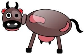 cow Illustrations drawing