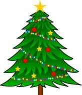 Christmas Tree At Clkercom Vector Online Royalty N4