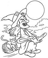 witch drawing