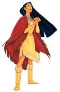 isolated Pocahontas