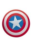 Captain America shield on the white background