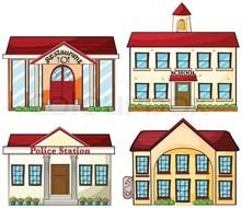 clipart drawings of houses