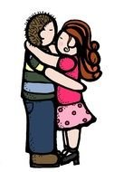 enamored couple