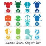 Zodiac Signs Graphics Aries Taurus Gemini