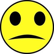 Sad Face drawing
