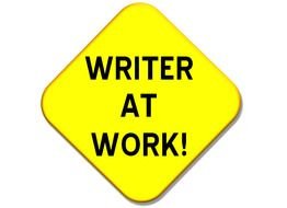 Twriter at work drawing