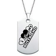 silver pendant with hearts