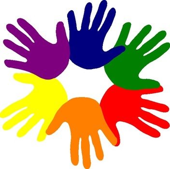Hands Various Colors At Clkercom Vector Online N3