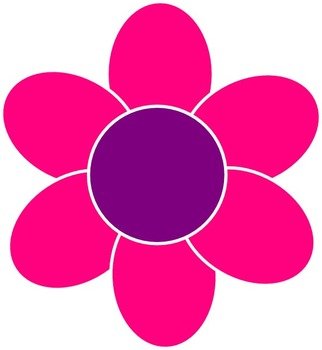 Pink Flower At Clkercom Vector Online Royalty clipart