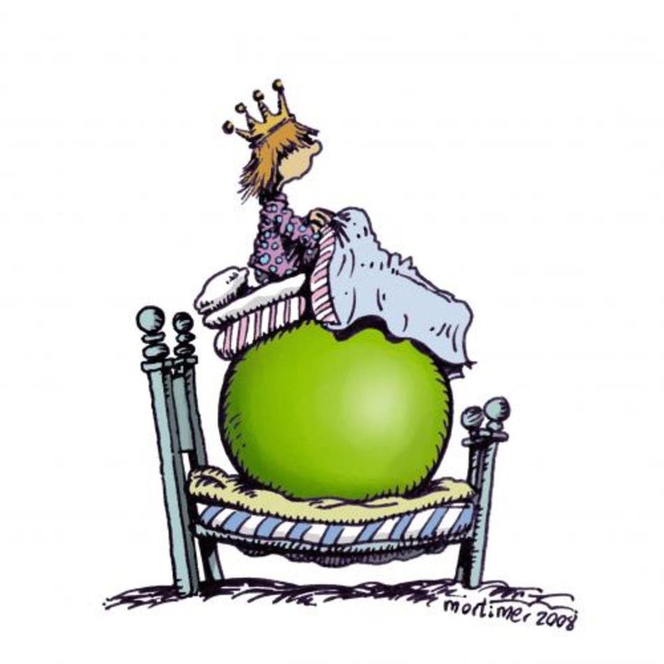 The Princess And Pea Scribble Desk