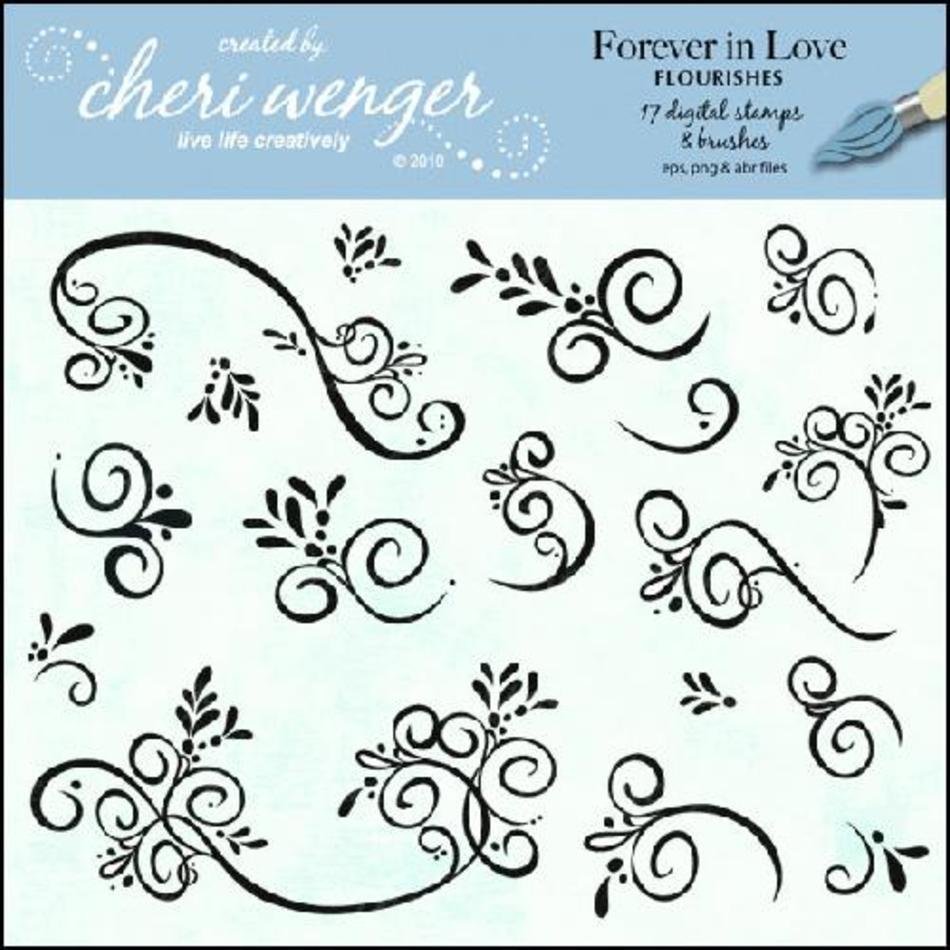 My Grafico Forever In Love Flourishes