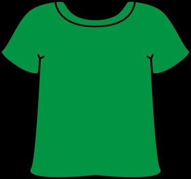 Green Tshirt Blank Short Sleeve This Image Is