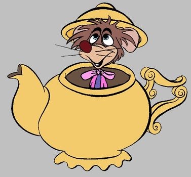 mouse in the pot