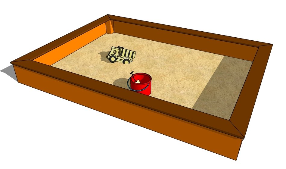 sandbox as a picture for clipart