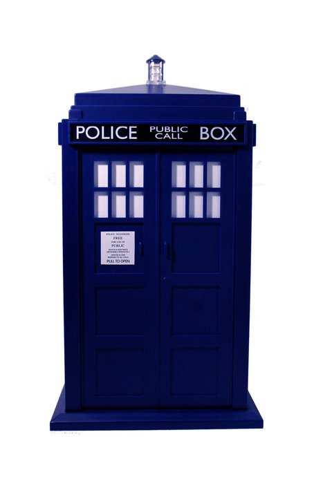 Tardis Transparent Stock drawing