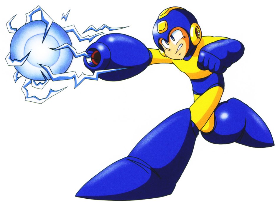 character with a bolt of thunder