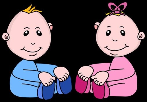 Baby as a picture for clipart