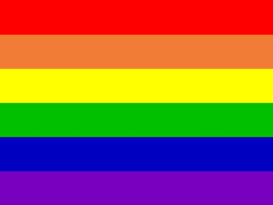 clipart of the lgbt flag