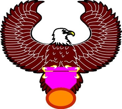 Eagle With Medal At Clkercom Vector Online