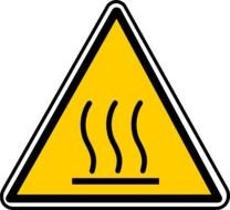Hot Surface Danger At Clkercom Vector Online