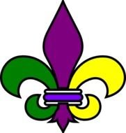 New Orleans Fleur De Lis At Clkercom Vector