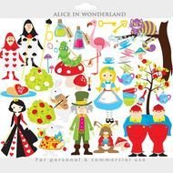 In Wonderland Alice Mad Hatter Queen Of Hearts